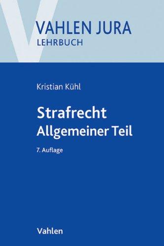 Strafrecht: Allgemeiner Teil