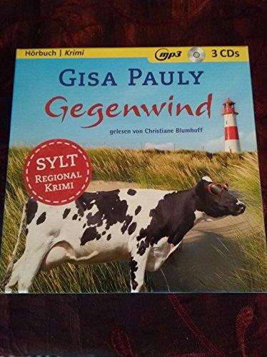 Gegenwind, Sylt Regional Krimi, Hörbuch, ungekürzte Fassung 3 mp3 CDs