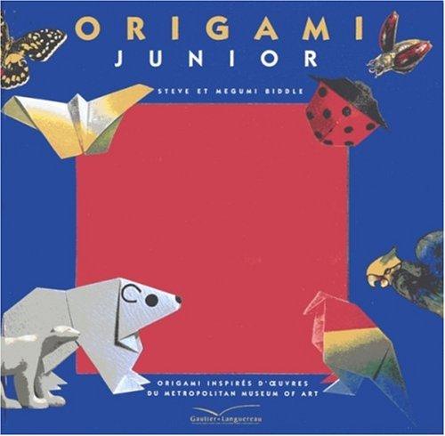 Origami junior : origami inspirés d'oeuvres du Metropolitan museum of art