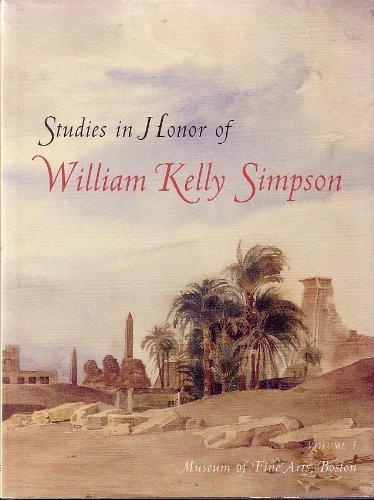 Studies in Honor of William Kelly Simpson