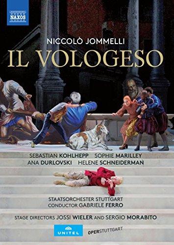 Jommelli: Il Vologeso [Sebastian Kohlhepp; Sophie Marilley; Ana Durlovski; Gabriele Ferro (conductor)] [Naxos: 2110395-96] [DVD]