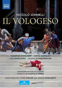 Jommelli: Il Vologeso [Sebastian Kohlhepp; Sophie Marilley; Ana Durlovski; Gabriele Ferro (conductor)] [Naxos: 2110395-96] [DVD]