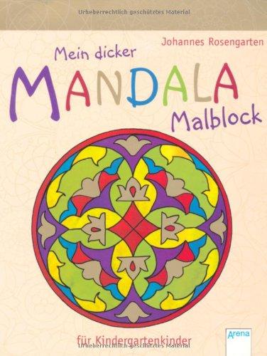 Mein dicker Mandala-Malblock für Kindergartenkinder