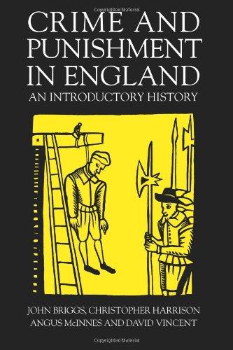 Crime And Punishment In England: An Introductory History