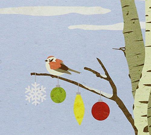 Sparrow in the Birch