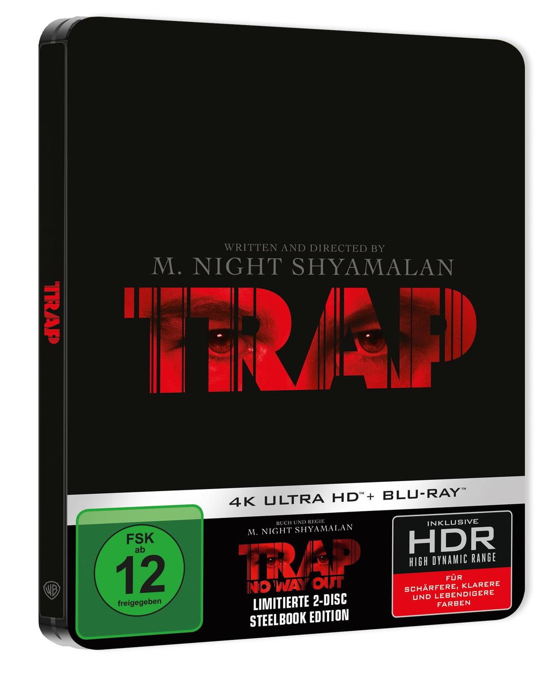 Trap: No Way Out - Limited Steelbook (4K UHD + Blu-ray)