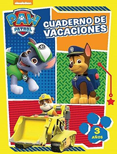 Cuaderno de vacaciones : 3 años : paw patrol (Nickelodeon)