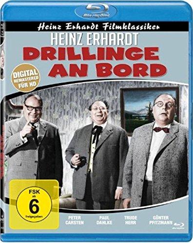 Drillinge an Bord (Heinz Erhardt Filmklassiker) (Blu-ray)