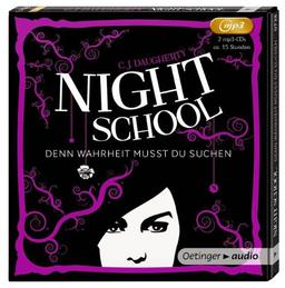 Night School. Denn Wahrheit musst du suchen (2 MP3-CD): Ungekürzte Lesung, ca. 900 Min.