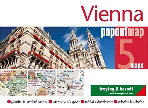 freytag & berndt Bücher + Specials: Wien - Vienna, PopOut Map, f&b-Edition