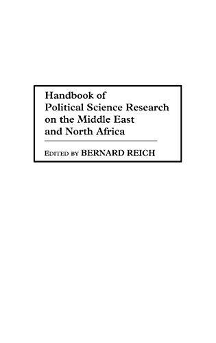 Handbook of Political Science Research on the Middle East and North Africa