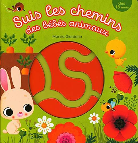 Suis les chemins des bébés animaux