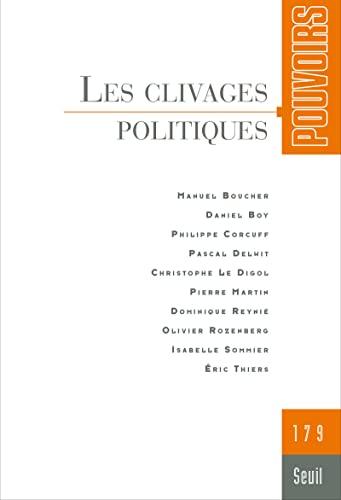 Pouvoirs, n° 179. Les clivages politiques