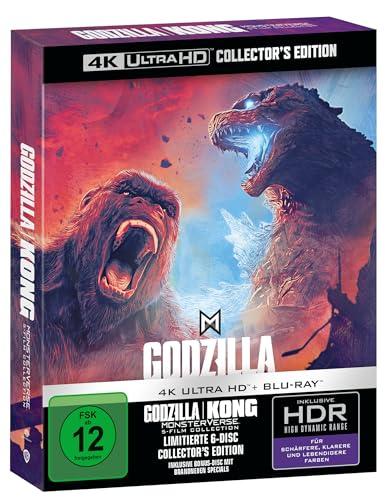 Godzilla Kong Monsterverse limited 5-Film Collection (4K UHD) [Blu-ray]