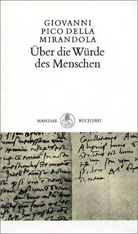 Über die Würde des Menschen