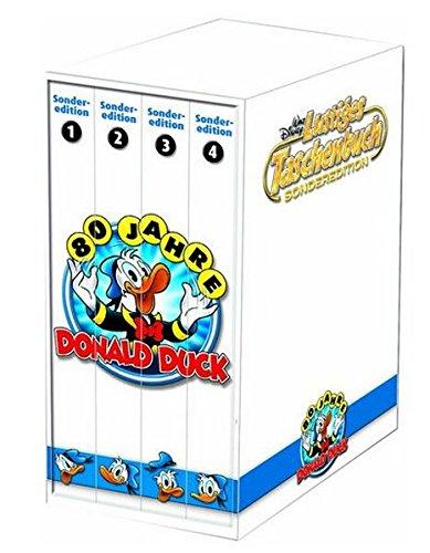 LTB Sonderedition 80 Jahre Donald Duck - Box mit 4 LTB Sonderbänden Lustiges Taschenbuch 2014