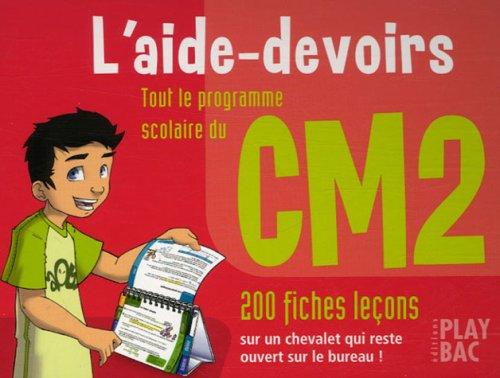 L'aide-devoirs, tout le programme scolaire du CM2