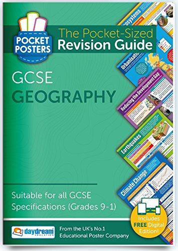 Geography GCSE Revision Guide: Pocket Posters-Taschenbuch für Geografie