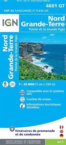 Nord Grande-Terre - Pointe de la Grande Vigie 1 : 25 000