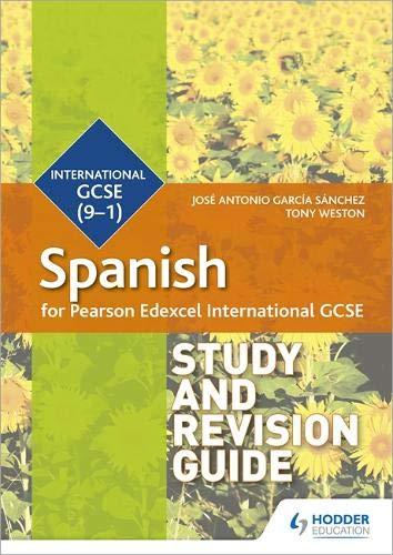 Pearson Edexcel International GCSE Spanish Study and Revision Guide