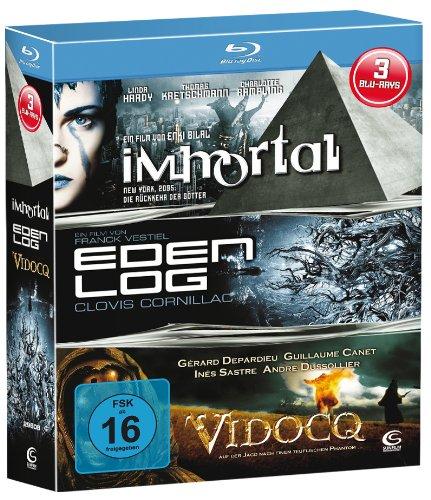 Sci-Fi Box - Boxset mit 3 Sci-Fi-Knallern (Immortal, Eden Log, Vidocq) [3 Blu-rays]