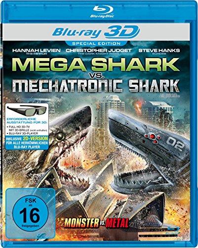 Mega Shark vs. Mechatronic Shark  (inkl. 2D-Version) [3D Blu-ray]