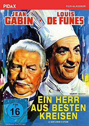 Ein Herr aus besten Kreisen (Le Gentlemen d Epsom) / Brillante Gaunerkomödie mit Jean Gabin und Louis de Funès (Pidax Film-Klassiker)