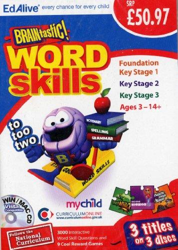 Ed Alive Brain Tastic Word Skills (Mac or PC)