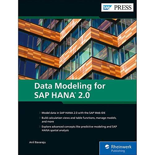 Data Modeling for SAP HANA 2.0 (SAP PRESS: englisch)