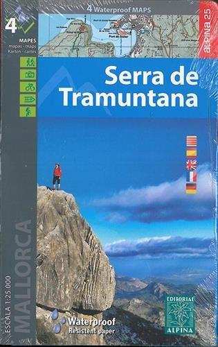 Serra de Tramuntana 1 : 25 000: 4 Watterproof MAPS (Waterproof Maps)