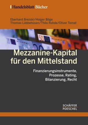 Mezzanine-Kapital für den Mittelstand: Finanzierungsinstrumente, Prozesse, Rating, Bilanzierung, Recht