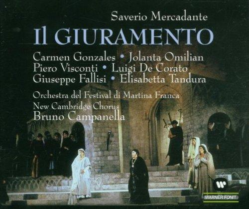 Saverio Mercadante (1795-1870): Il Giuramento (Oper) (Gesamtaufnahme) (Martina Franca, 1984) (2 CD)