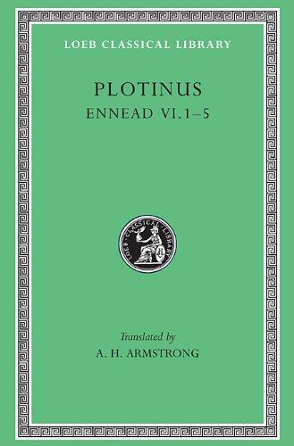 Ennead, Volume VI: 1-5 (Loeb Classical Library)