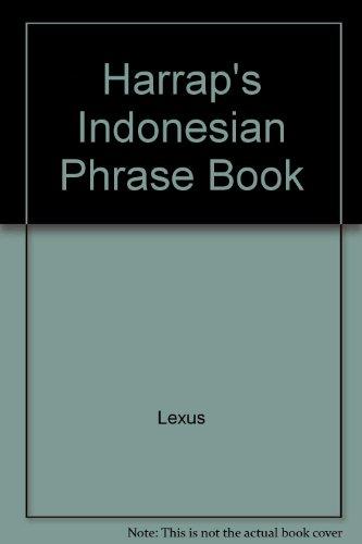 Harrap's Indonesian Phrase Book