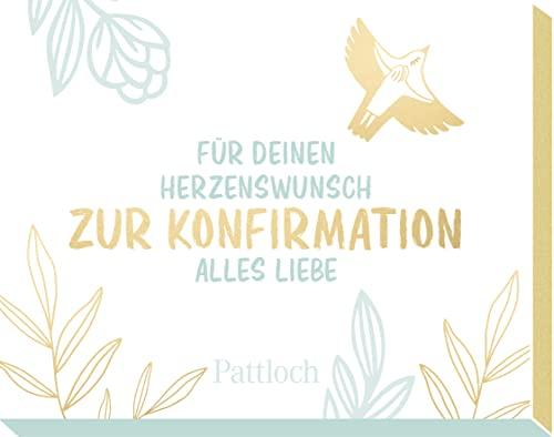 Für deinen Herzenswunsch. Zur Konfirmation alles Liebe: Geldgeschenk-Box zur Konfirmation