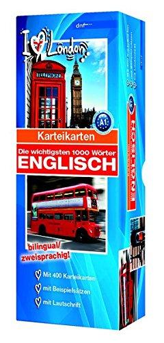 Karteikarten Die wichtigsten 1000 Wörter Englisch (A1): (Auflage 3)