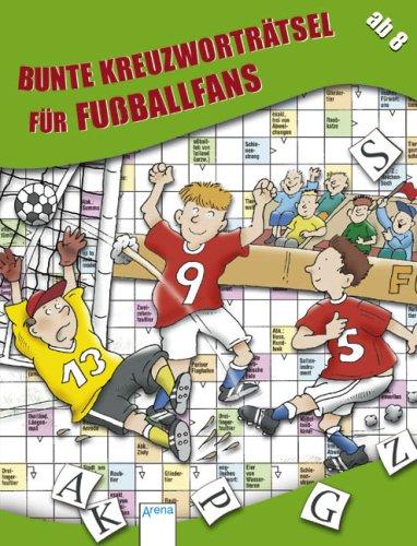 Bunte Kreuzworträtsel für Fußballfans