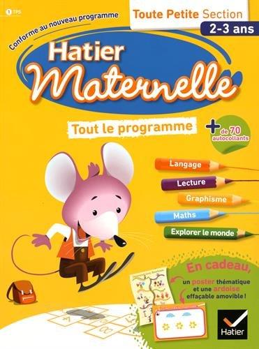 Tout le programme : toute petite section, 2-3 ans