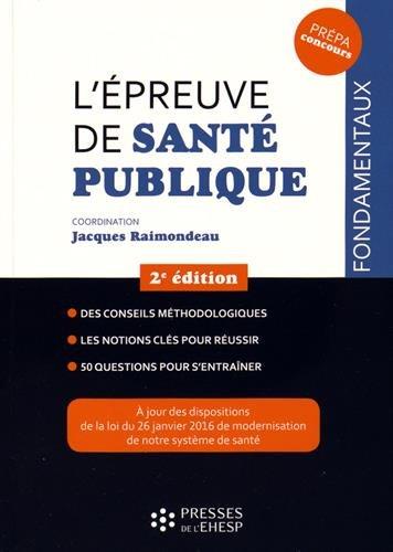 L'épreuve de santé publique : concours administratifs dans les secteurs de la santé et du médico-social