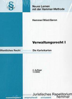 Verwaltungsrecht 1. 112 Karteikarten