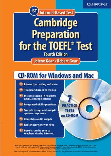 Cambridge Preparation for the TOEFL(R) Test Student CD-ROM (Cambridge Preparation for the TOEFL Test)