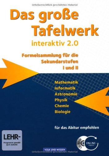 Das große Tafelwerk interaktiv 2.0 - Östliche Bundesländer und Berlin: Schülerbuch mit CD-ROM