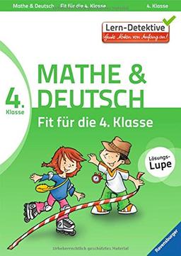 Lern-Detektive: Fit für die 4. Klasse: Mathe und Deutsch