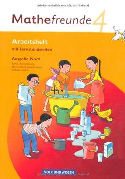 Mathefreunde - Nord - Berlin, Brandenburg, Mecklenburg-Vorpommern, Sachsen-Anhalt: 4. Schuljahr - Arbeitsheft mit Lernstandsseiten