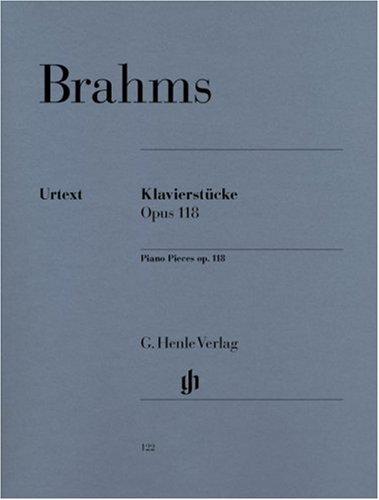 Klavierstücke op. 118. Klavier