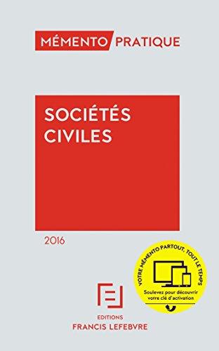 Sociétés civiles 2016