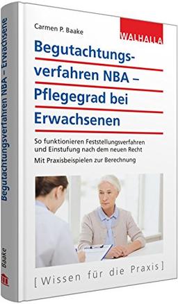 Begutachtungsverfahren NBA - Pflegegrad bei Erwachsenen: So funktionieren Feststellungsverfahren und Einstufung nach dem neuen Recht 2017