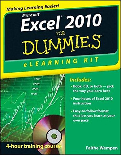 Excel 2010 eLearning Kit For Dummies