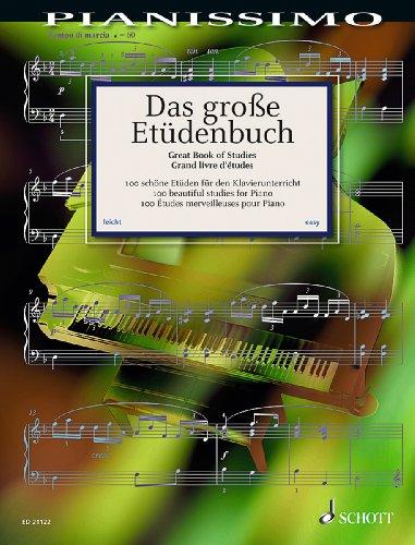 The great book of studies (100 etudes classiques) - Piano