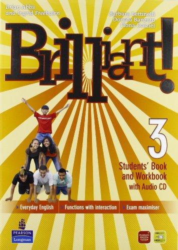 Brilliant! Student's book-Workbook-Culture book. Ediz. leggera. Per la Scuola media. Con CD Audio. Con DVD-ROM. Con espansione online (Vol. 3)